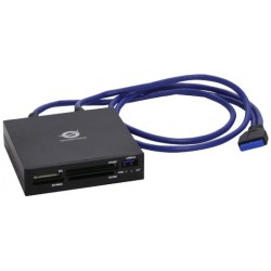 Lector Tarjetas interno + Pto USB3.0 Frontal 3.5'' CONCEPTRONIC (CMULTIFP35U3)