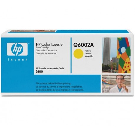 Toner Laser HP 1600/2600/2605 Q6002A (AMARILLO)