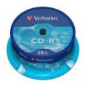 CDR Pack 25 Verbatim 700 MB 80 min