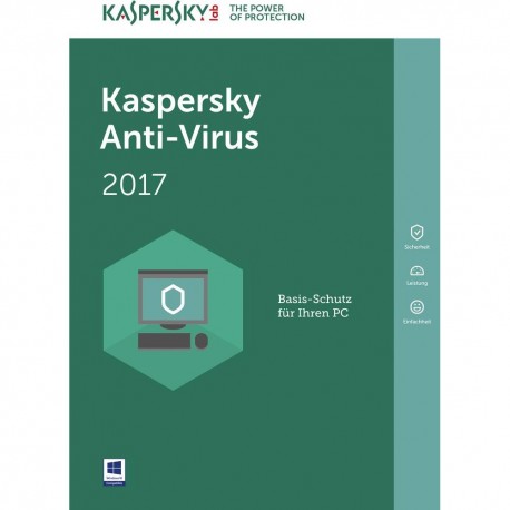 Kaspersky Antivirus 2017 1U (KL1171SBAFS)