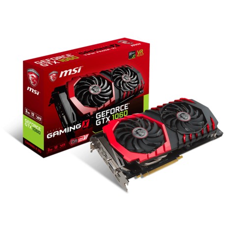 Tarjeta Gráfica MSI Nvidia GTX1060 GAMING X 3G