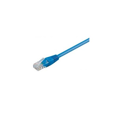 Cable red EQUIP UTP Cat.6 0,25m Azul (EQ625433)