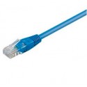 Cable red EQUIP UTP Cat.6 0,25m Azul (EQ625433)