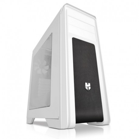 Carcasa ATX NOX HUMMER ZX Zero Edition White (Sin Fuente)