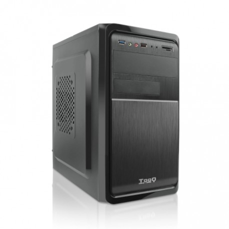 Carcasa MiniTorre TOOQ mATX 500W USB3 Negro (TQC-4735U3C-B)