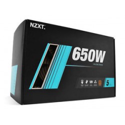 Fuente de Alimentación NZXT Gaming 650W HALE 82 Modular (HALE82650)