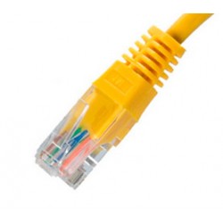 Cable de Red EQUIP Cat 6 0,25m Amarillo (EQ625463)
