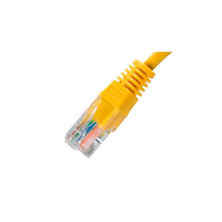 Cable de Red EQUIP Cat 6 0,25m Amarillo (EQ625463)