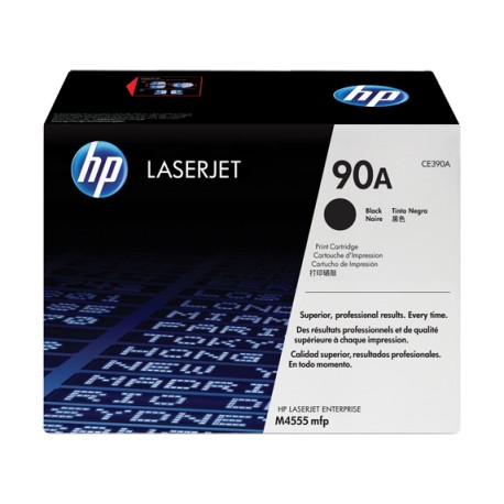 Toner HP LaserJet Negro Nº 90A (CE390A)