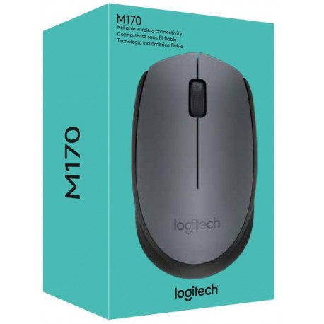 Ratón LOGITECH M170 Wireless USB (910-004642)