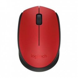 Ratón LOGITECH M171 Wireless Rojo (910-004641)