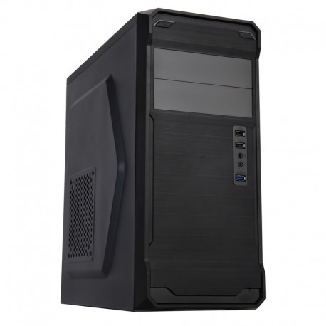 Carcasa Semitorre NOX KORE USB3 Negra (Sin fuente)