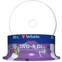 DVD+R Doble Capa 8x Verbatim Pack 25