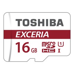 Tarjeta de Memoria TOSHIBA MicroSDHC 16Gb C10 R90 Adapt. (THN-M302R0160EA)