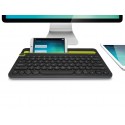 Teclado LOGITECH K480 Wireless BT Negro/verde (920-006360)