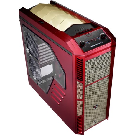 Carcasa Semitorre Gaming AEROCOOL XPREDATOR X3 RG (Sin Fuente)