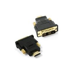 Adaptador GEMBIRD HDMI/MACHO a DVI/HEMBRA (A-HDMI-DVI-3)