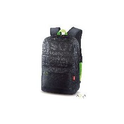 Mochila Portátil GENIUS 15.6 NEGRO/VERDE (GB-1500X)