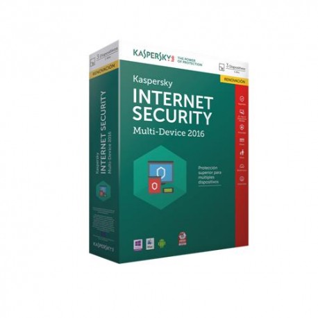 Kaspersky Int. Sec.Multi-Device 2016 3U Renovación (KL1941SBCFR-6)