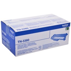 Toner BROTHER Negro TN-3380 (8000pag)