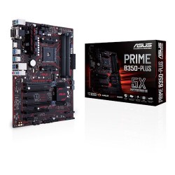 Placa Base ASUS Prime B350-Plus sAM4 (4xDDR4, VGA, DVI, HDMI))