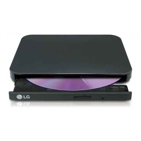 Regrabadora DVD LG Externa Slim USB2 Negro (GP90EB70/NB70)