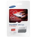 Tarjeta de Memoria Micro SD SAMSUNG 32Gb con Adap.SD EVO PLUS Clase 10 (MB-MC32DA/EU)