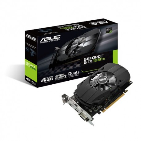 Tarjeta Gráfica ASUS Nvidia GTX1050TI 4GB GDDR5 (PH-GTX1050TI-4G)