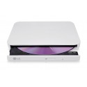 Unidad Regrabadora Externa LG DVD/CD Slim USB2 Blanca (GP90EW70)