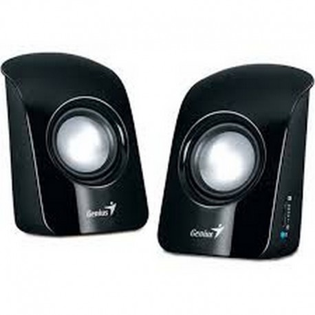 Altavoces 2.0 GENIUS SP-U115 NEGRO Alim. USB 1.5W