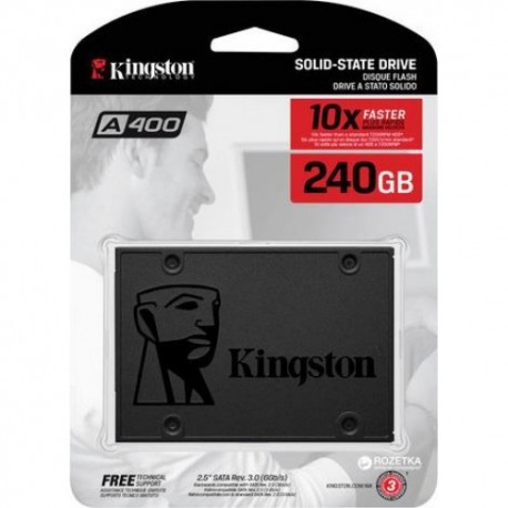 Disco SSD Kingston 240Gb A400 Sata3 2.5'' (SA400S37/240G)