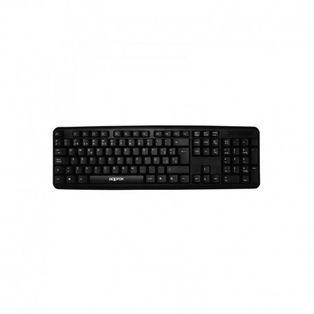 Teclado APPROX Eco USB Negro (APPKBECO)