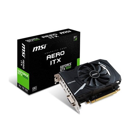 Tarjeta Gráfica MSI Nvidia GTX1050 AERO ITX 2G OCV1 (912-V809-2484)