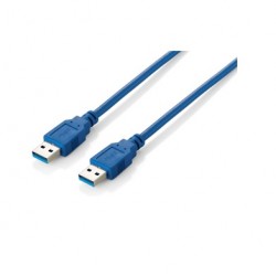 Cable USB 3.0 EQUIP Tipo A M-M 3m (EQ128296)