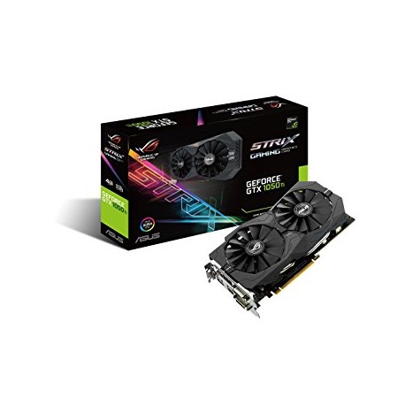 Tarjeta Gráfica Nvidia ASUS GTX1050TI 4Gb (STRIX-GTX1050TI-O4G-GAMING)