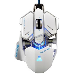 Ratón Gaming THE G-LAB KULT 400 USB BLANCO (KULT400/W)