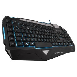 THE G-LAB TECLADO GAMING LED KEYZ 300 USB NEGRO (KEYZ300/SP)