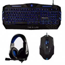 THE G-LAB PACK GAMING TECLADO RATON Y AURICULAR (COMBO200/SP)