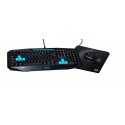 BLUESTORK KIT TECLADO / RATON / ALFOMBRILLA NEGRO