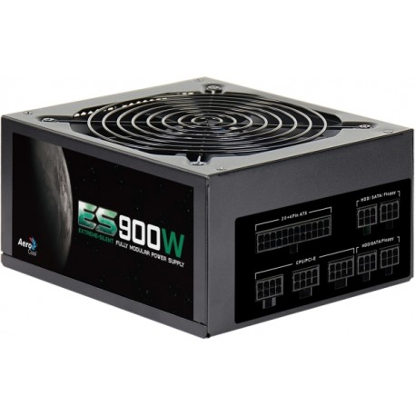 Fuente de Alimentación AEROCOOL ES 900W 80 Bronze Modular (ES900)