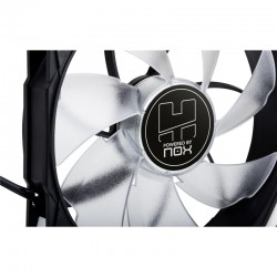 Ventilador Auxiliar de Carcasa NOX HUMMER H-FAN 12x12 LED BLANCO