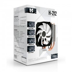 Ventilador CPU NOX HUMMER H-212 MULTISOCKET 1150/1/6/5/2011/FM1/2/AM3/2