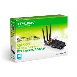 Tarjeta Red Wifi PCIe TP-LINK AC1900 1300Mbps 3xantenas (ARCHER T9E)