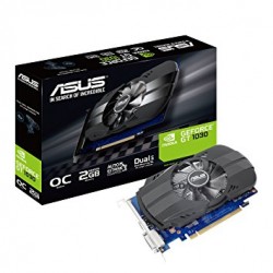 Tarjeta Gráfica Nvidia ASUS GT1030 OC 2Gb PCIe (PH-GT1030-O2G)