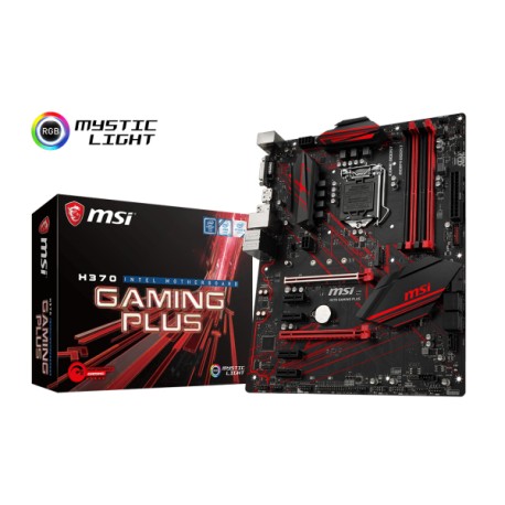 Placa Base INTEL s1151 MSI H370 GAMING PLUS 4xDDR4 DVI USB3.1 CATX