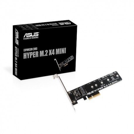 Tarjeta Controladora ASUS PCIe HYPER M.2 X4 Mini