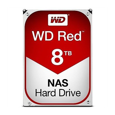 Disco Duro WesternDigital Red 8TB 3.5'' SATA3 256MB 5400rpm (WD80EFAX)