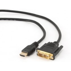 Cable GEMBIRD HDMI/DVI M/M 0.5M (CC-HDMI-DVI-0.5M)