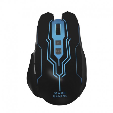 Ratón Gaming TACES Mars Gaming 5000Dpi USB Oro (MM216)