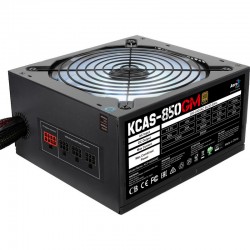 Fuente de Alimentación AEROCOOL 850GM Modular 80+ Gold (KCAS-850GM)